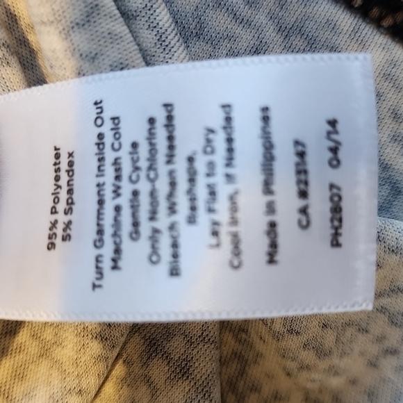 Talbots Size Medium 3/4 length‎ Sleeve Brown Black Dress NWT - Picture 10 of 11